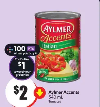 FreshCo Aylmer Accents 540 mL offer