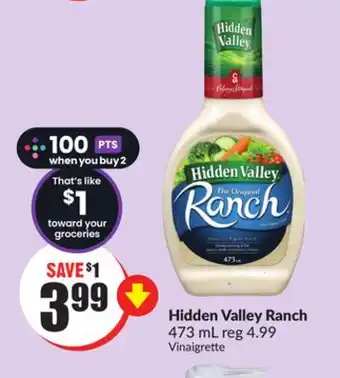 FreshCo Hidden Valley Ranch 473 mL offer