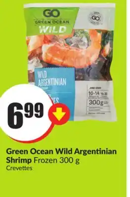 FreshCo Green Ocean Wild Argentinian Shrimp Frozen 300 g offer