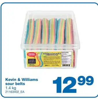 Wholesale Club SOUR BELTS, 1.4 kg offer