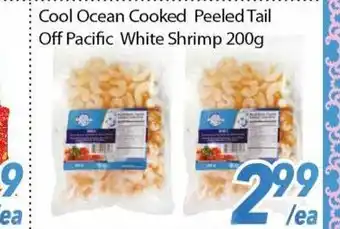 Bestco Food Mart Cool ocean cooked peeled tail off pacific white shrimp offer