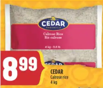 Marché Adonis CEDAR Calrose rice offer