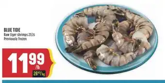 Marché Adonis BLUE TIDE RAW TIGER SHRIMPS 21/25 offer