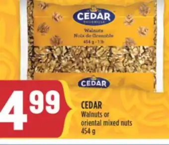 Marché Adonis CEDAR Walnuts or oriental mixed nuts offer