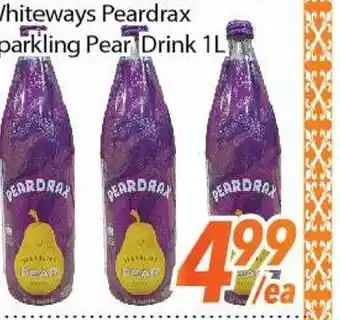 Bestco Food Mart Whiteways Peardrax Sparkling Pear Drink offer