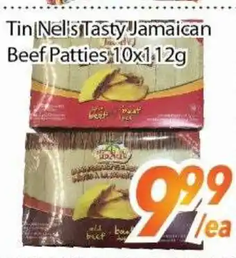 Bestco Food Mart Tin Nel's Tasty Jamaican Beef Patties offer