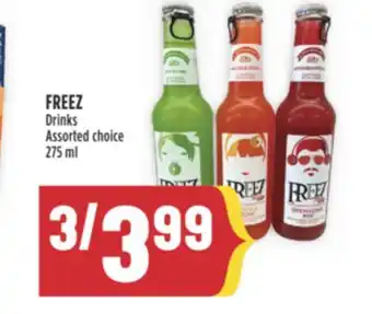 Marché Adonis FREEZ DRINKS offer