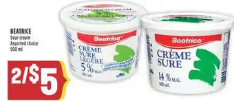 Marché Adonis BEATRICE Sour cream offer