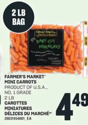 Valu-mart CAROTTES MINIATURES DÉLICES DU MARCHÉ offer