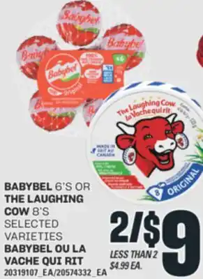 Valu-mart BABYBEL OU LA VACHE QUI RIT offer