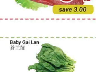 Oceans Fresh Food Market Baby Gai Lan offer