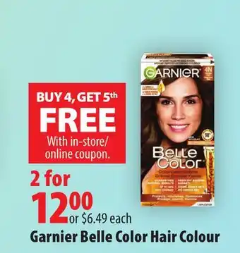 London Drugs Garnier Belle Color Hair Colour offer
