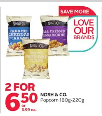 Rexall NOSH & CO. Popcorn offer