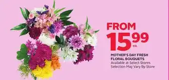 Rexall MOTHER'S DAY FRESH FLORAL BOUQUETS offer