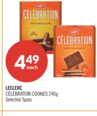 Shoppers Drug Mart LECLERC CÉLÉBRATION COOKIES offer