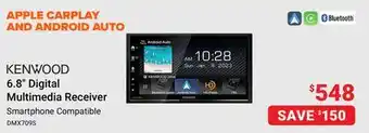 Visions Electronics Kenwood 6.8 Digital Multimedia Receiver offer