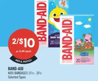 Shoppers Drug Mart BAND-AID KIDS BANDAGES offer