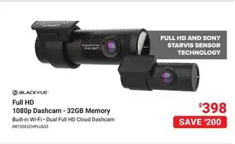 Visions Electronics Blackvue FULL HD 1080p Dashcam - 32GB Memory offer