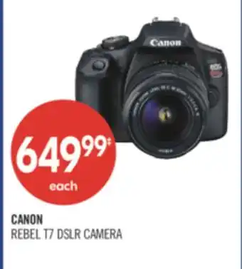 CANON REBEL T7 DSLR CAMERA
