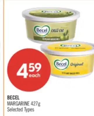 Shoppers Drug Mart BECEL MARGARINE offer
