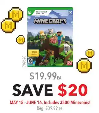 GameStop Minecraft offer