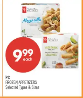 Shoppers Drug Mart PC FROZEN APPETIZERS offer