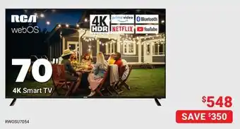 Visions Electronics RCA 70 4K Smart TV offer