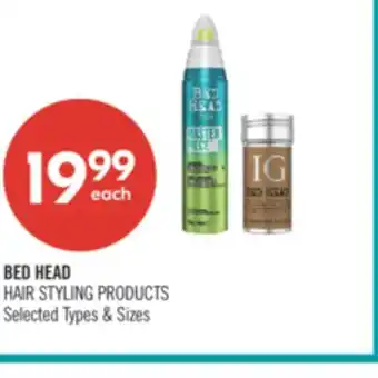 Shoppers Drug Mart BED HEAD HAIR STYLING PRODUCTS offer