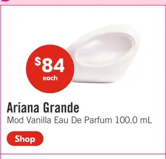 Shoppers Drug Mart Ariana Grande Mod Vanilla Eau De Parfum offer
