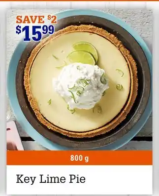 M & M Food Market Key Lime Pie offer