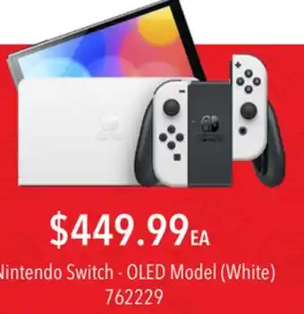 GameStop Nintendo Switch - OLED Model (White) offer