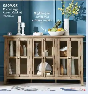 The Brick Rocco Large Accent Cabinet - Wood offer