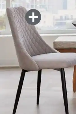 The Brick Miya Dining Chair - Grey offer