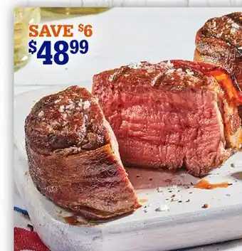 M & M Food Market Bacon Wrapped Beef Filet Mignons offer
