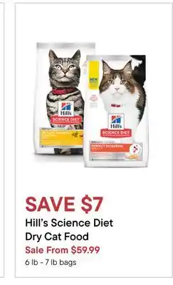 Petvalu Hill's Science Diet Dry Cat Food offer