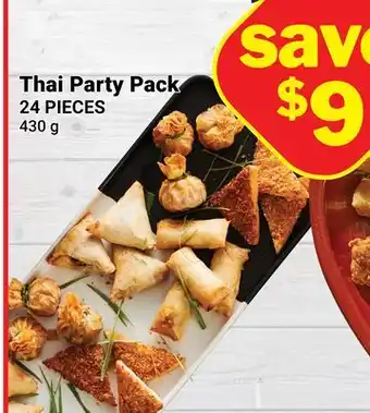 M & M Food Market Thai Party Pack offer