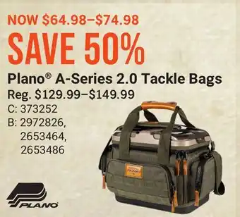 Bass Pro Plano A-Series 2.0 Tackle Bags offer