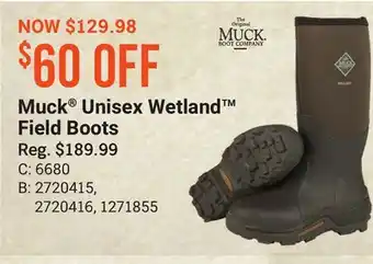 Bass Pro Muck Unisex Wetland Field Boots offer