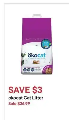 Petvalu okocat Cat Litter offer