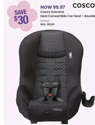 Babies 'R' Us Cosco Scenera Next Convertible Car Seat - Boulder offer