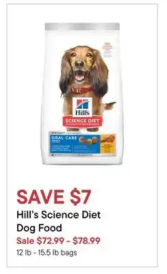 Petvalu Hill's Science Diet Dog Food offer