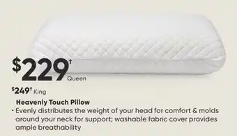 Sleep Country Heavenly Touch Pillow offer