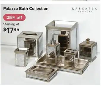 Linen Chest Palazzo Bath Collection offer