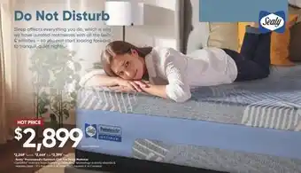 Sleep Country Sealy Posturepedic Optimum Chill Trio Vesta Mattress offer