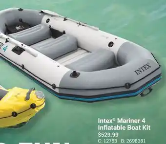 Bass Pro Intex Mariner 4 Inflatable Boat Kit offer