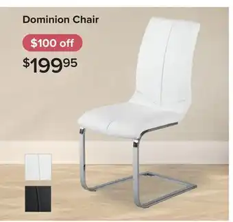 Linen Chest Dominion Chair offer
