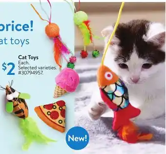 Walmart Cat Toys offer