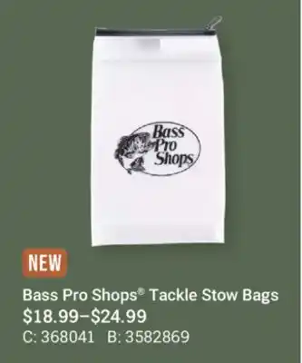 Bass Pro Bass Pro Shops Tackle Stow Bags offer