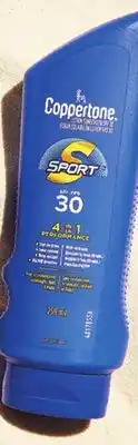 Walmart Coppertone Sport SPF 30 Sunscreen Spray 222 mL offer
