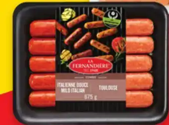 Walmart La Fernandière Fresh Breakfast or Dinner Sausages offer